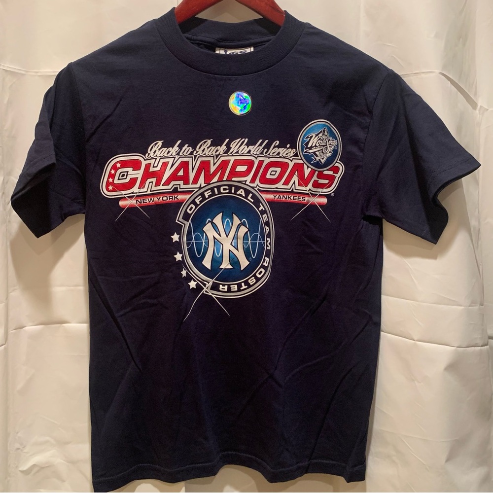 NWT Vintage 1999 New York Yankees Champions T-Shirt 10/12